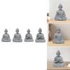Sitting Monkey Buddha Statue Monkey Figure Collection Christmas Desktop
