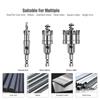 High Speed Hole Cutter Drill Bit Hole Saw For Metal Carbide Construction Precise Drilling In Aluminum Stainless Steel