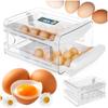 Egg container for 40 eggs, 2-tier