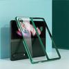 Módní tenké pozlacené pouzdro na telefon pro Samsung Galaxy Z Fold 3 5g Fold3 Nárazuvzdorný průhledný ochranný kryt Capa Coque