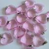 Heart-Shaped Natural Agate Pendant Necklace - 20mm Crystal Stone
