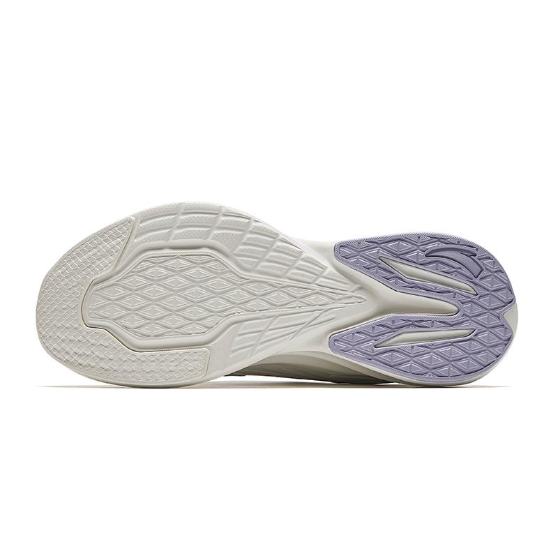 Anta Duci 5 Comfortable Versatile Non-Slip Wear-Resistant Low-Top Casual Running Shoes Women Sneaker White Purple 922415552-6