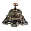Solid Brass Hotel Counter Bell, Officer Call Bell Περίτεχνα Brass Hotel Counter Bell Desk Bell Service Bell για ξενοδοχεία