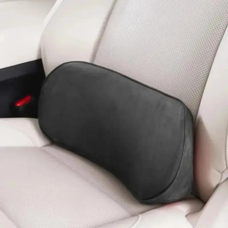 Lendensteunkussen voor Auto Geheugenschuim Lendenkussen voor Verlichting van Lage Rugpijn Rugkussen voor Rijden
