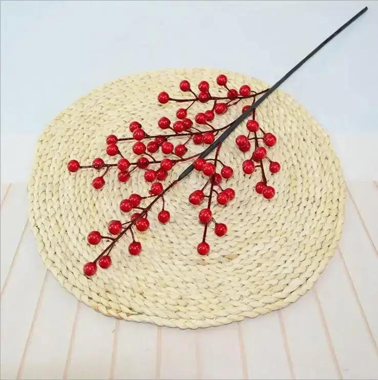 Creative Wealth Berry Simulation Flower Decoration Ornaments New Year Decoration Christmas Home Decor Dining Table Flowers