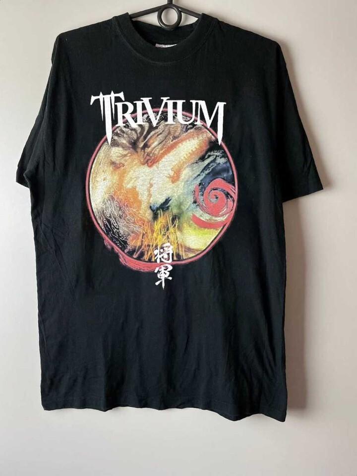 TRIVIUM Kapela Hudební Album Dospělý Černé Unisex Tričko Všechny Velikosti Bavlna UU288