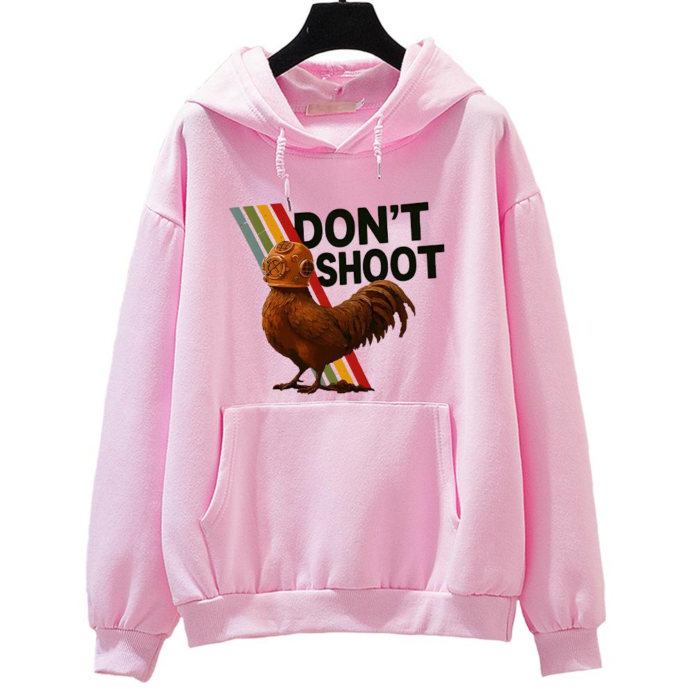 Non Sparare Felpa con Cappuccio Arc Raiders Felpe Donna Uomo Regalo Gamer Felpa Arc Raiders Ispirate Pullover Casual Y2K Top
