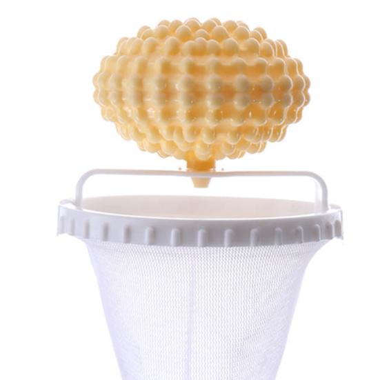 3Pcs Floating Hair Filtering Mesh Removal Laundry Pet Hair Catcher Reusable Washing