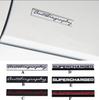 Autoliography SUPERCHARGED Emblema Autocolant Portbagaj Spate Mașină Autocolant Insignă Laterală Auto pentru L-and Ro-ver Di-scovery Ra-nge Ro-ver Defen-der