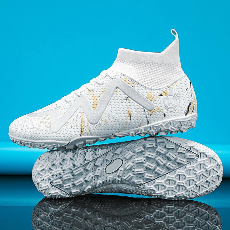 Soccer Shoes Men's World Cup Artificial Turf Game Sneakers Women's Student Training Shredded Nails Soccer Shoes