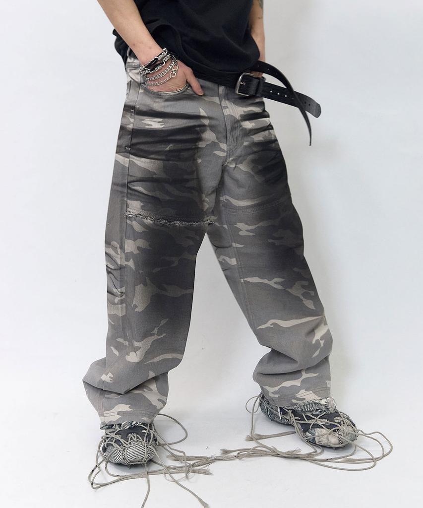 BLR Faded Camo Carpenter Pants