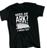 Heeft u een Ark nodig? Ik Noah Man T-shirt - Bijbelse Woordspeling - Cadeau - Ronde Hals - Religieus