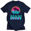 Summer Harajuku Custom Miami Vice Tv Series Tv Show Beach Logo Men'S Black T-Shirt Size S - 5Xl Fashion Classic Style Tee Shirt