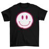 Γυναικείο FASHION T-Shirt με Χαρούμενο Πρόσωπο Old School Rave Μουσική Acid Pop Πάρτι 90`s