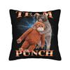 Punch Monkey Pillow Case  Comfy Pillow Cover Funny Pillowcases For Living Room Bed Chair