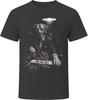 T-shirt Chien Rhodesian Ridgeback Jouant aux Cartes Jeu de Poker de Minuit