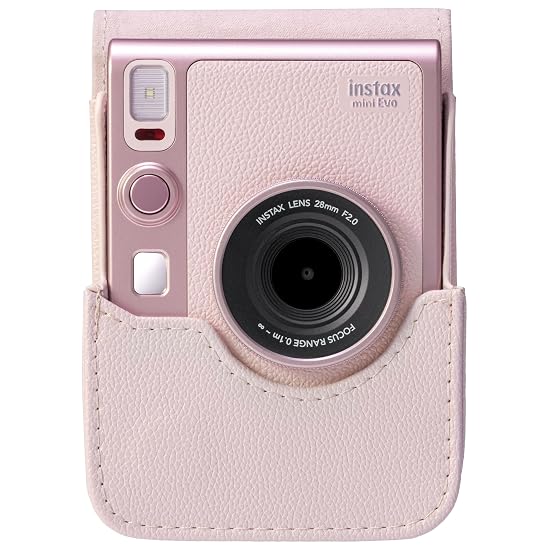 FUJIFILM Instant Camera Case instax mini Evo Camera Case Pink