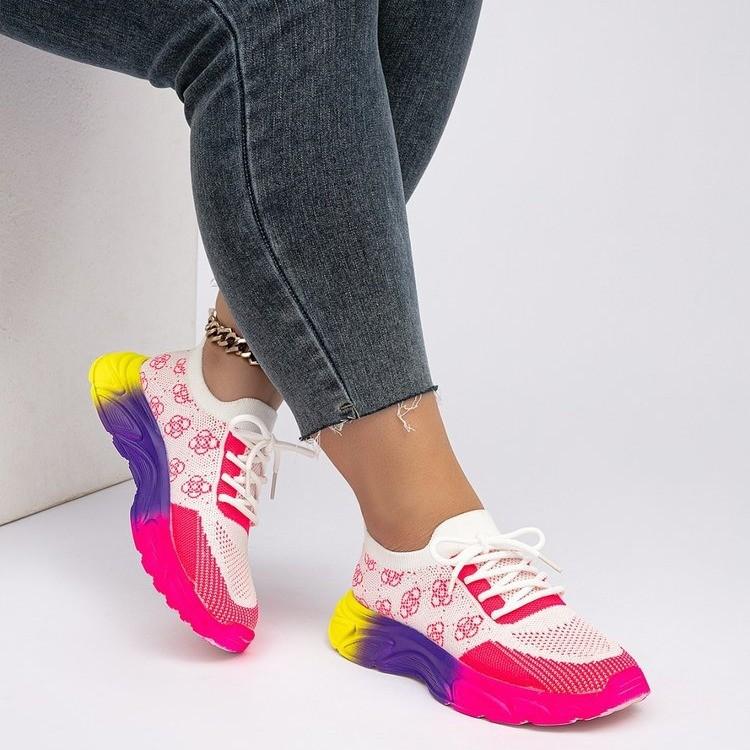 Women Sports Shoes Trend 2024 New Spring Autumn Sneaker Tennis Female Casual Luxury Designer Elegant Fashion Shoes for Women