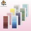 Gradient Slim Transparent PET Index Tabs - Colorful Page Markers for Folders and Office Stationery.