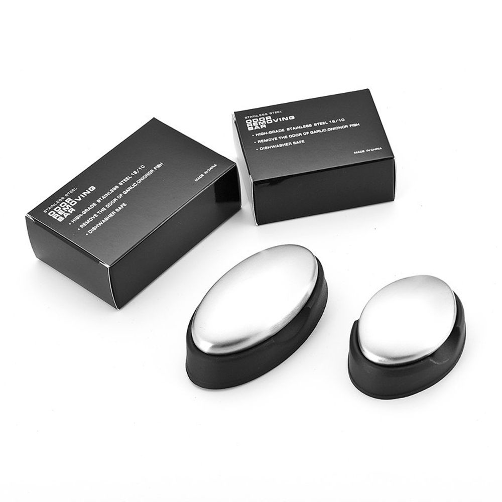 Products Hand Washing Oval Hand Washer Deodorant Soap Deodorizing Metal Soaps Stainless Steel