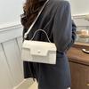 Women's Retro Shoulder Bag New Fashionable Crossbody Bag PU Leather Texture Handbag Small Square Bag