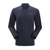 Men's Outdoor Half-Zip Long Sleeve Sport T-Shirt