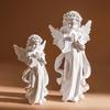 Engel Alice Mädchen Statue Harz Handwerk Schreibtisch Heimmöbel Dekoration