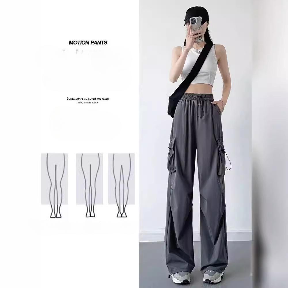 Trousers Quickdry Work Womens Pant Punch Plus Size Loose Wide Leg Trousers Summer Mountaineering Sports Trousers