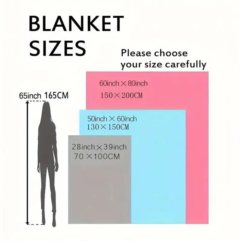 Anime dragon pattern Flannel printed blanket suitable for all seasons suitable for living room office sofa and travel 180x250CM