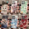 Jelly Casing For Motorola Moto G Stylus 5G 2025/Moto Edge 60 Stylus Funda Clear Silicone Soft TPU Cover Cute Cat Protective Case