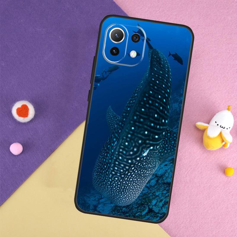 Ozean Walhai Schwimmhülle Für Xiaomi 14T 11T 12T 13T Pro 13 14 15 Ultra POCO X7 Pro X3 X5 X6 F5 F6 M6 Pro Hülle