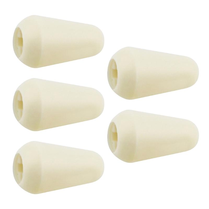 5×Guitar Switch Tip 3/5 Way Toggle Switch Knob Tip Cap Plastic for Electric Guitar Plastic Electric Guitar Accessories