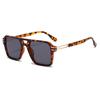 Fashion Square Women Sunglasses Plasitc Photochromic Spectacle Eyeglass Frame Men Vintage Retro For Female Sun Glasses Uv400