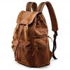 Zaino in tela per uomo Zaino in pelle Zaino per laptop Borsa a tracolla Scuola Militare Esercito Zaino a tracolla Borsa da trekking Caffè