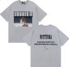 Popular Singer TINI Futttura 2026 Tour Merchandise DoubleSided Printed Y2K Retro Style Summer 100 Cotton Loose TShirt