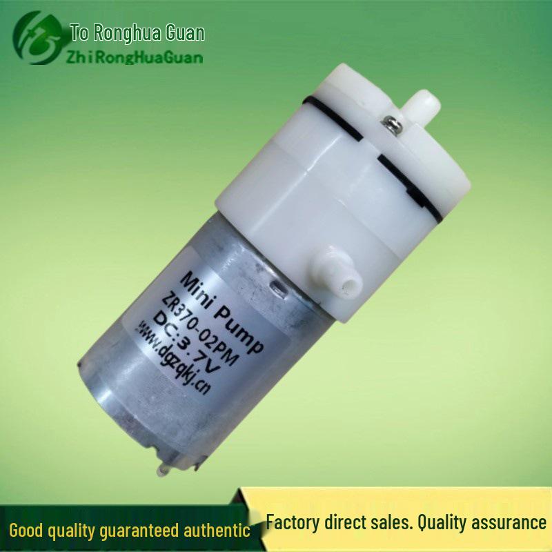 Kompakt 12V/24V/6V Mini Vakuum- & Sugpump - 370 Mikro-Luftpump