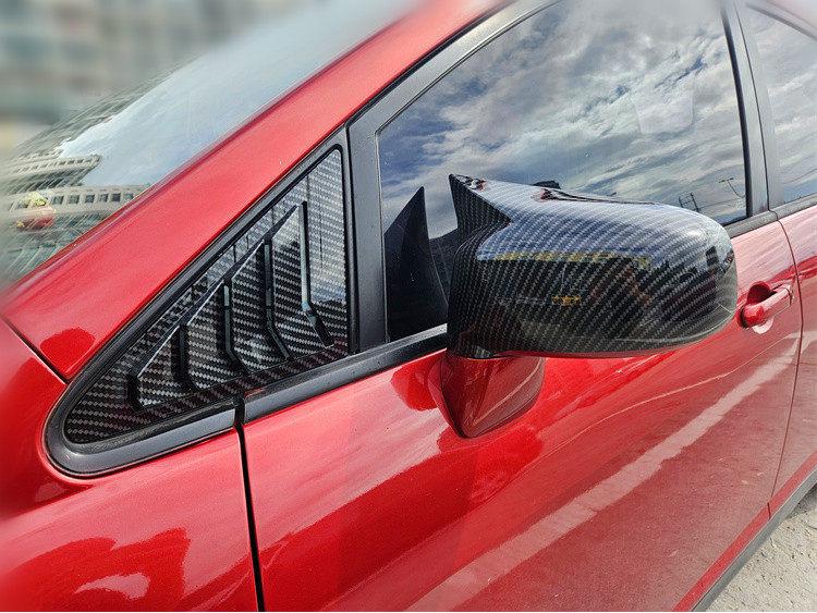 Nissan Tiida 05-10 Främre Triangelruta Persienner - Mustang-stil Utvändig Modifiering