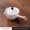 Portable Ceramic Travel Tea Set with Automatic Kung Fu Tea Maker - Business Gift