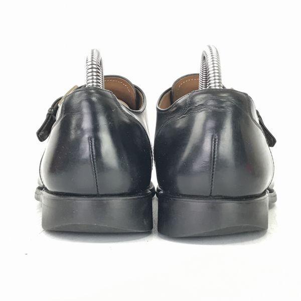 Regal Genuine Leather Goodyear Welt Monk Strap Business Dress Shoes Size 25.5cm Black(USED)