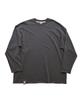 A NOTHING Vintage P. Dyeing Cut-Out Box Tee (Charcoal)