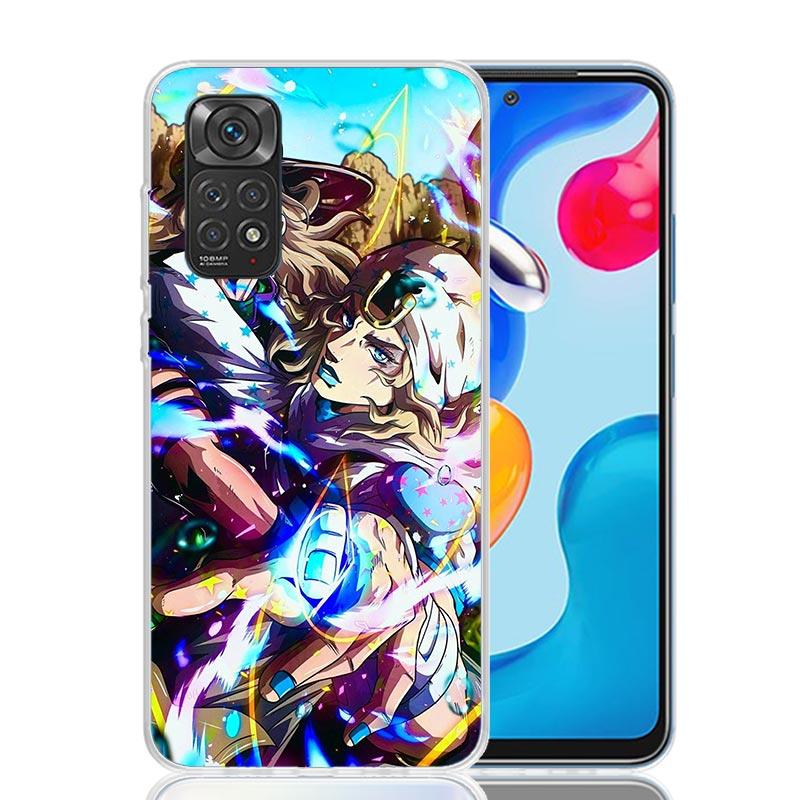 JoJo Adventure Dio Diego Brando Phone Case For Xiaomi Redmi Note 15 14 13 12S 12 Pro Plus 11S 11E 11 11T 10S 10 Art Soft Pattern