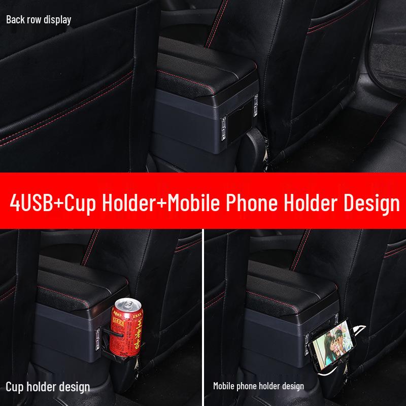 Center Console Box for 2015 Chevrolet SPIN: No Drilling Required, Perfect Fit for South American Models.