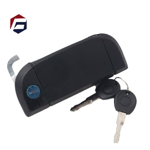 Car Right Front Side Door Handle MECHANISM with 2 Keys Metal Door Handle Fit RHD 701837206 for T4 Transporter MK IV