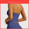 Youth Women Seamless Knitted Sports Bra With Breathable Back Support For Fitness And Yoga