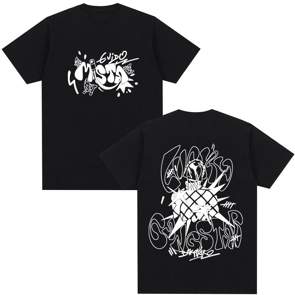 Anime Jojo Bizarre Adventure Guide Mixed Shirts 2026 Summer Unisex Women Cotton Oversized Y2K Tshirt Fashion Casual Unisexs Tshirt