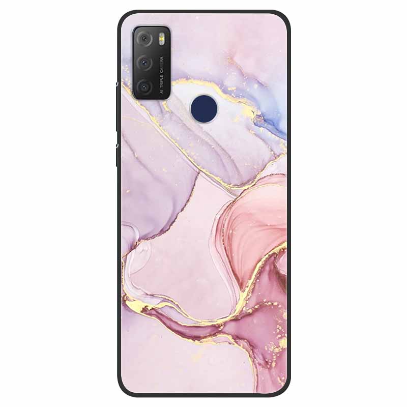 For TCL 20Y Case Shockproof Silicone Soft Phone Back Cover For TCL 20E 6125F Case TPU Bumper Coque For TCL20Y TCL20E 20 Y Funda