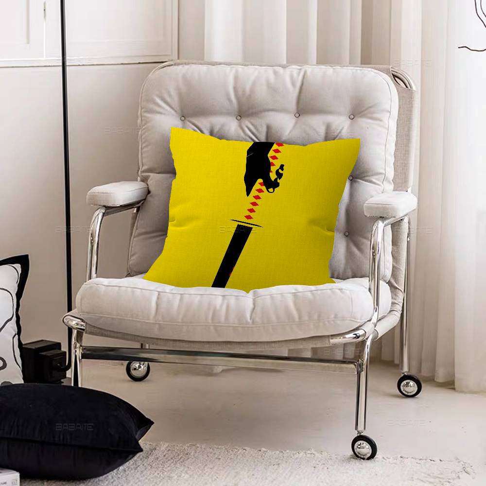 Hot Movie Kill Bill Pillow Anime Pillow Sofa Bed Head Pillow Cover Cushion Cover 45x45 Cm Fashion