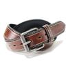 PU Double Leather Stitch Belt [Dickies] (Dickies FREE/Chocolate)