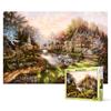 Puzzle 1000 elementów - poranne światło słoneczne (świetlny), popularna koreańska łamigłówka