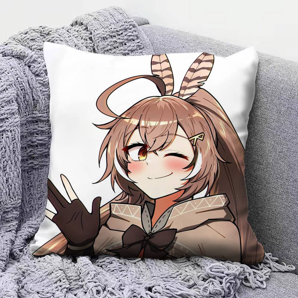 Moon Nanashi Mumei Home Sofa Cushion Covers And Aecorative Custom Pillow Covers